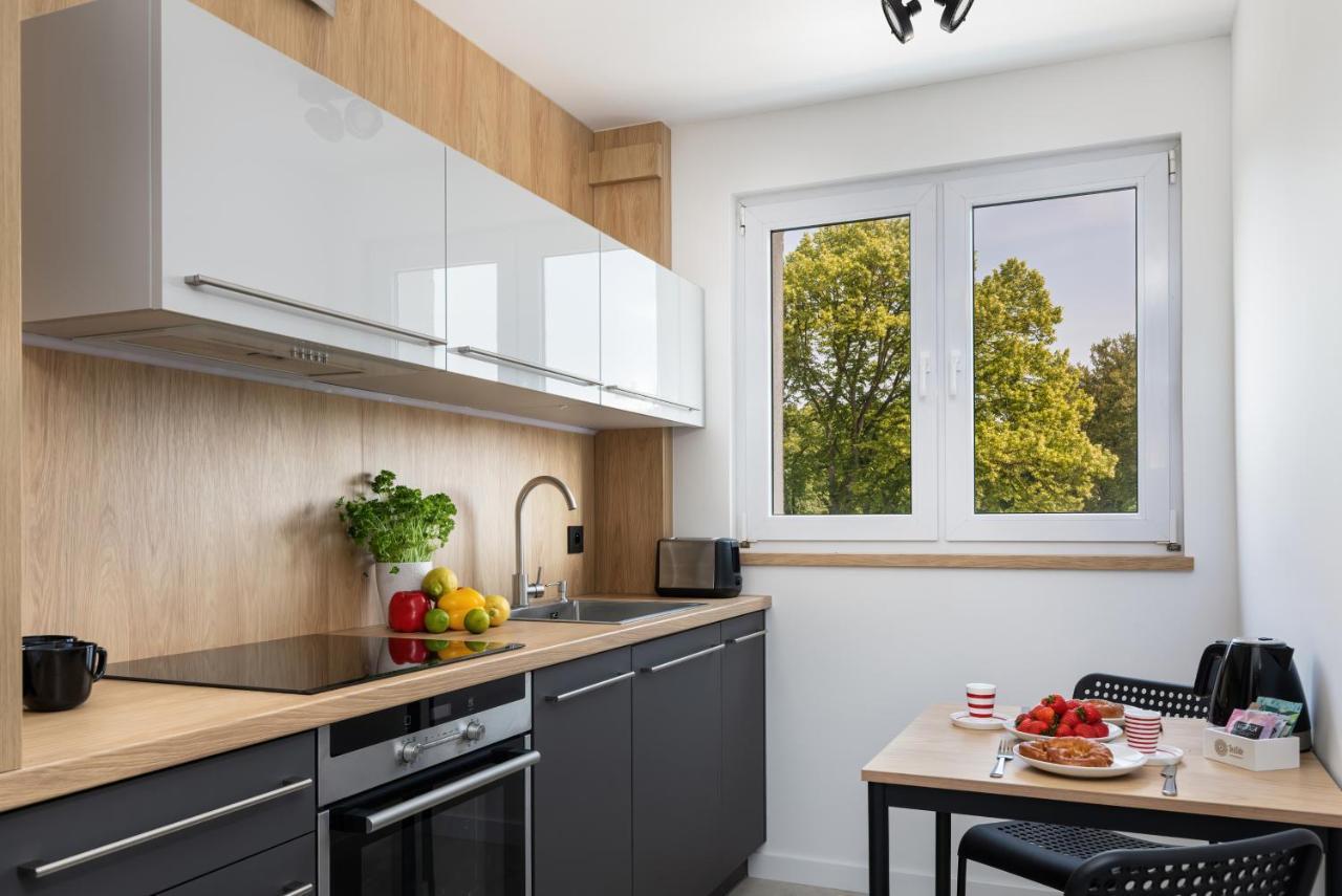 Seaside Apartamenty Centrum Park Kołobrzeg Buitenkant foto