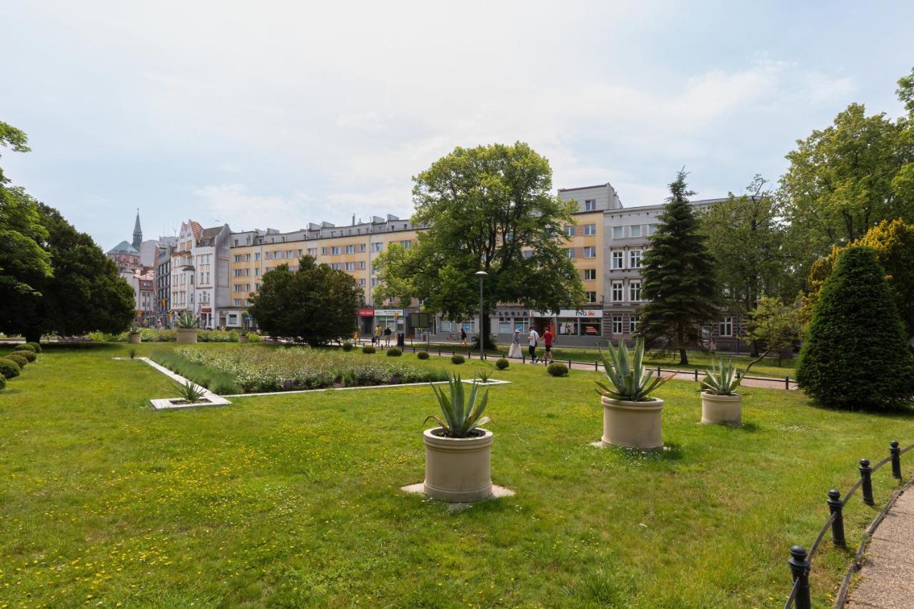 Seaside Apartamenty Centrum Park Kołobrzeg Buitenkant foto
